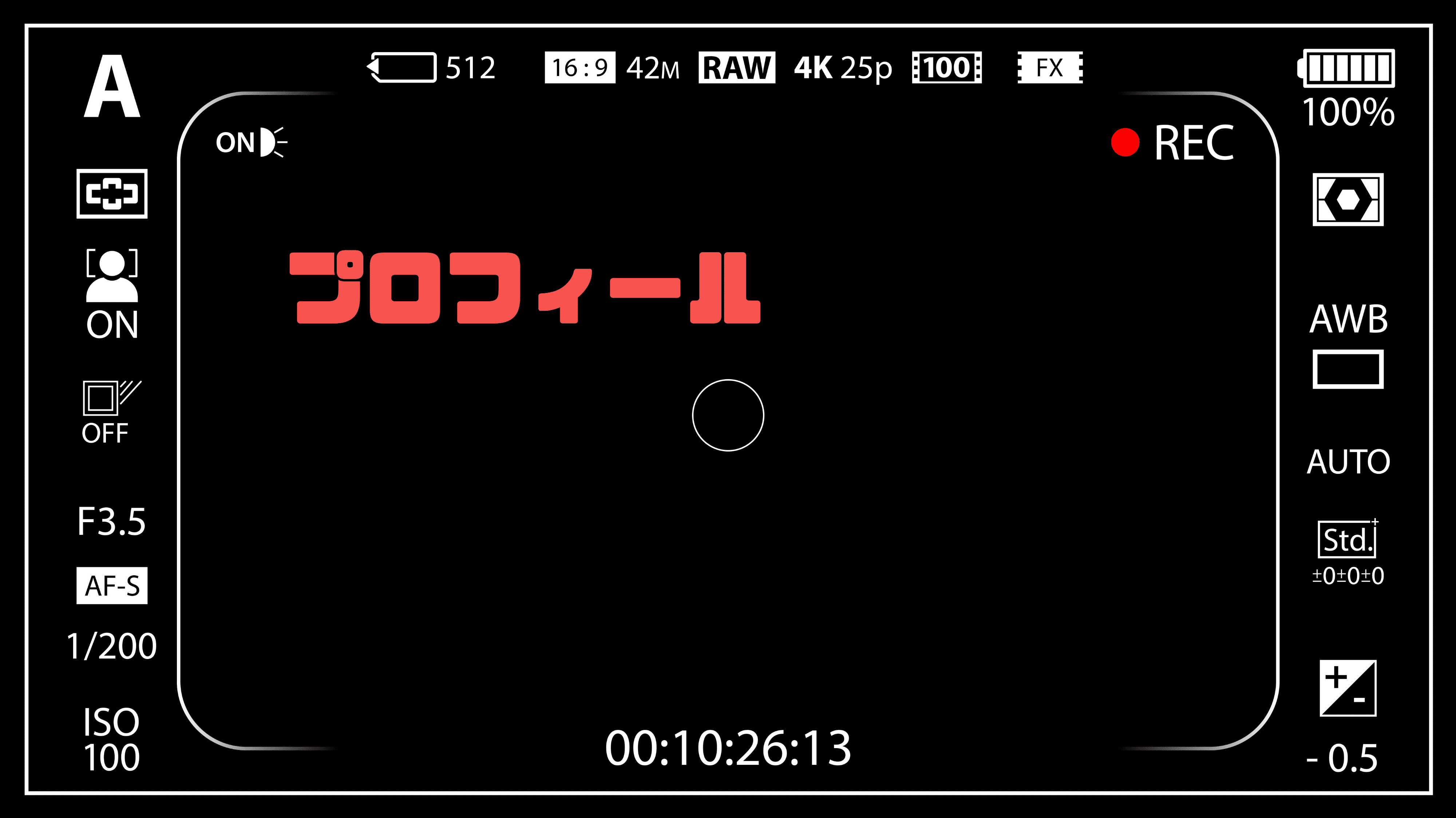 サンプル3：プロフィール